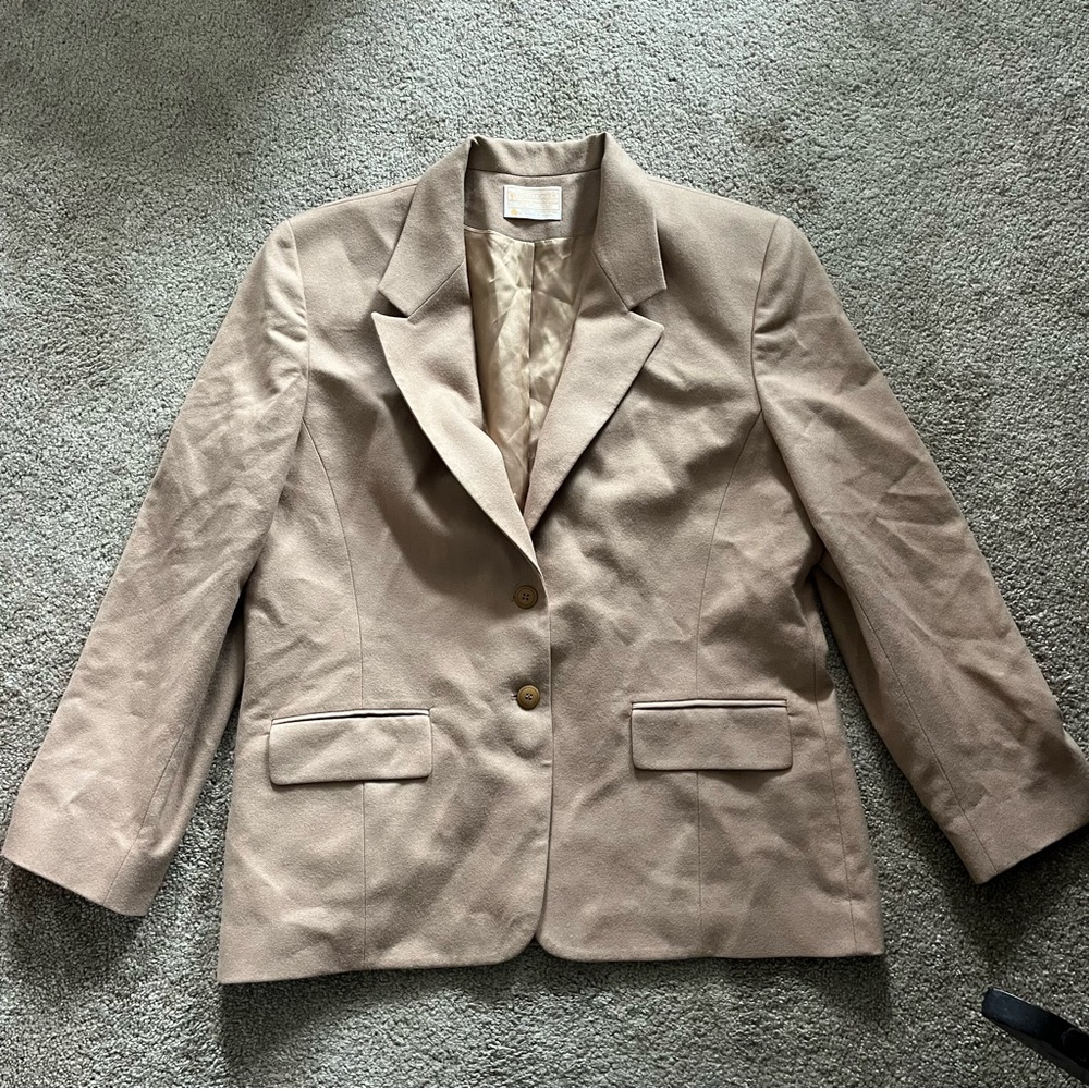 Vintage Pendleton Wool Blazer Made in USA Size 18